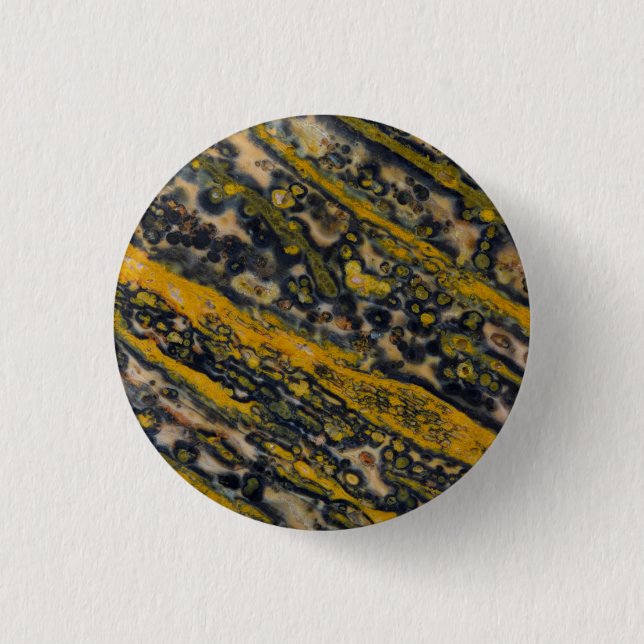 Ozean-Jasper Button (Vorderseite)