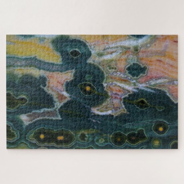 Ozean-Jasper-Platte Puzzle (Horizontal)
