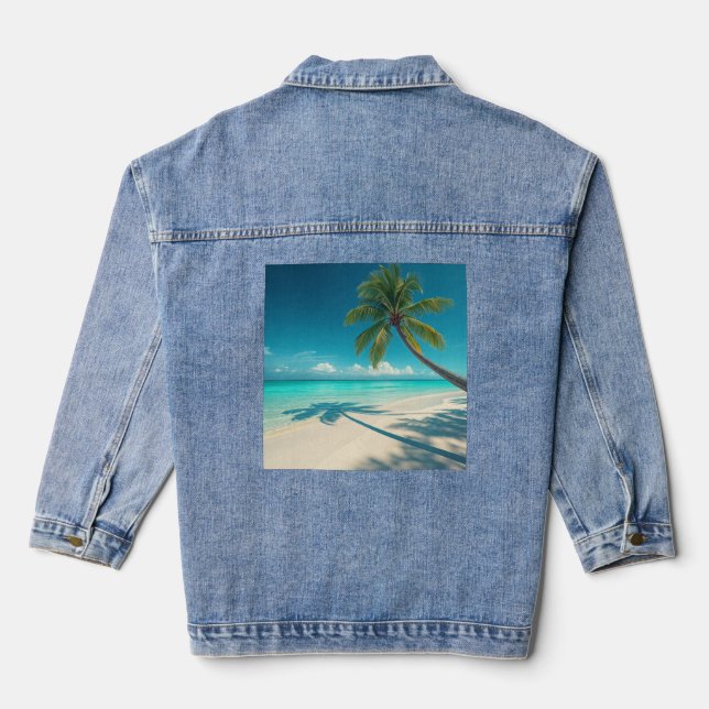 Ozean Jeansjacke (Rückseite)