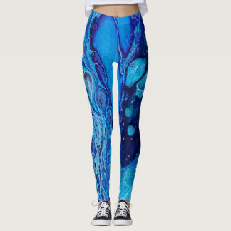 Ozean-Kunst-Leggings Leggings