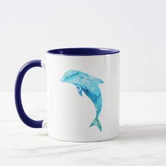 Ozean Kunst Tasse - Delfin 2