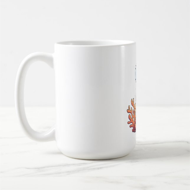 Ozean-Laternenqualle Kaffeetasse (Links)