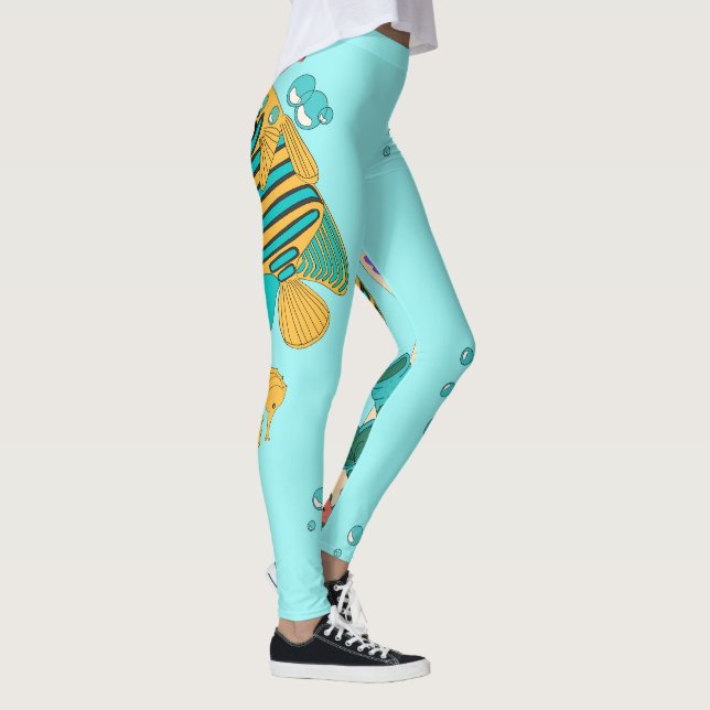Ozean Leggings (Rechts)