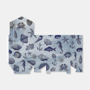 Ozean Meeresleben Nautilus Muscheln Strand Hochzei Geschenkschachtel