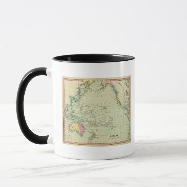 Ozean oder Pazifischer Ozean Tasse (Links)