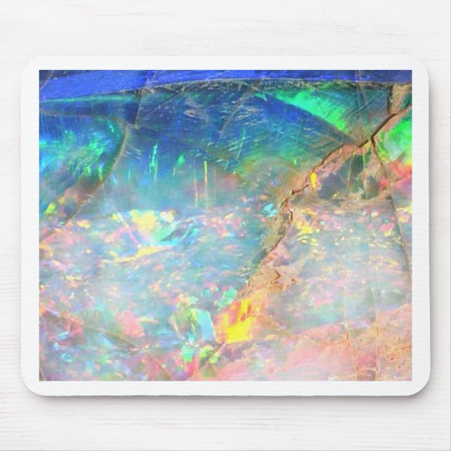 Ozean-Opal Mousepad (Vorne)