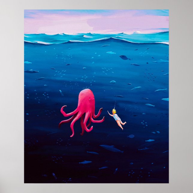 Ozean Poster (Vorne)