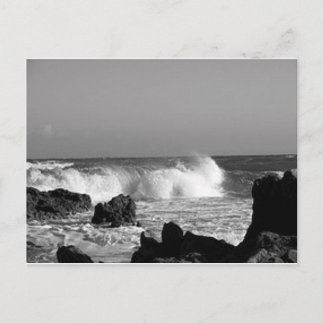 Ozean Postkarte (Vorderseite)
