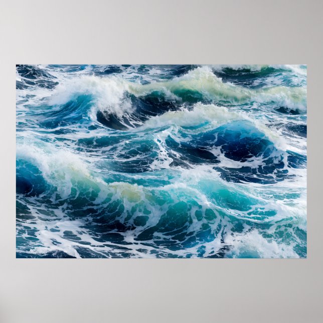 Ozean-Puls Poster (Vorne)