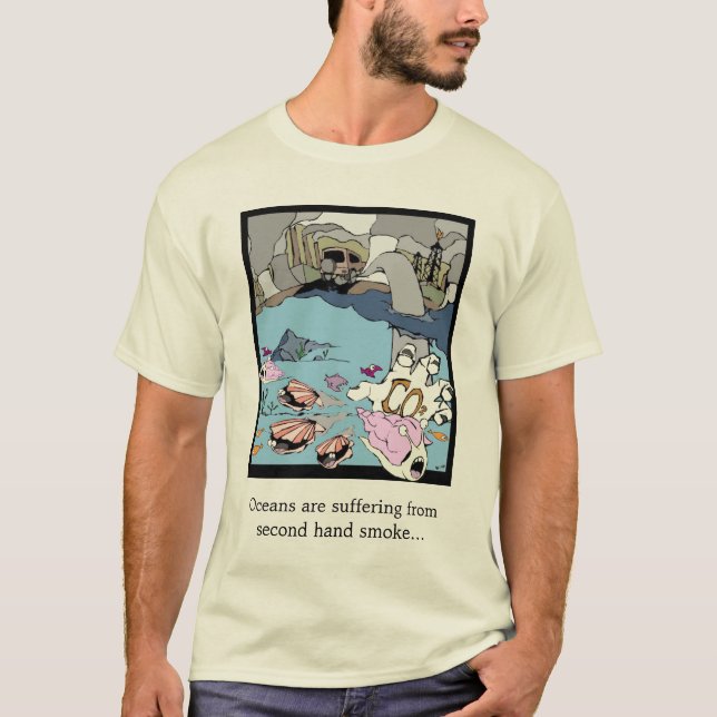Ozean-Säurebildung T-Shirt (Vorderseite)
