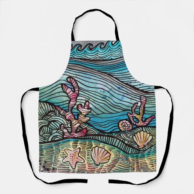 Ozean Schürze (Vorderseite)