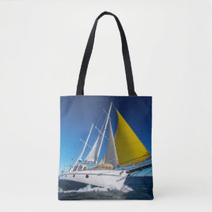 Ozean-Segeln in einer Yacht