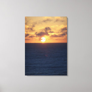 Ozean-Sonnenaufgang Leinwanddruck
