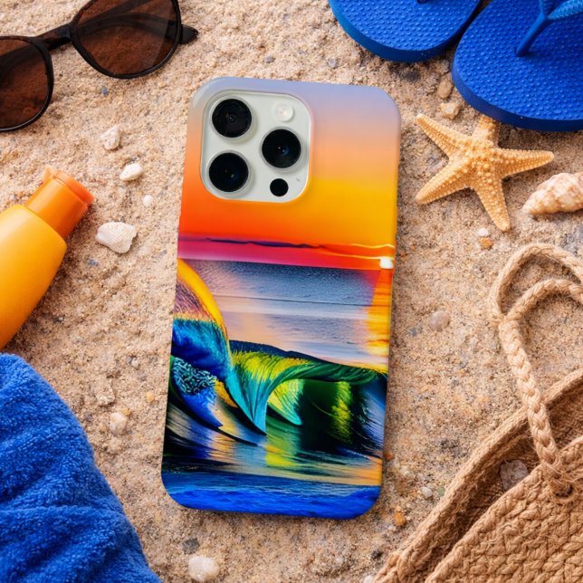 Ozean-Sonnenuntergang iPhone Hülle (Von Creator hochgeladen)