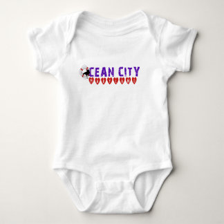 Ozean-Stadt Maryland Baby Strampler