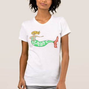 Ozean-Stadt, Maryland-Meerjungfrau T-Shirt