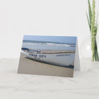 Ozean-Stadt, NJ * Sommer-Spaß * Ufer-Boot