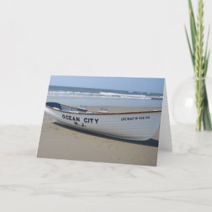 Ozean-Stadt, NJ * Sommer-Spaß * Ufer-Boot Karte