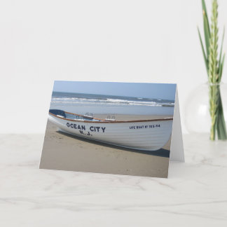 Ozean-Stadt, NJ * Sommer-Spaß * Ufer-Boot Karte