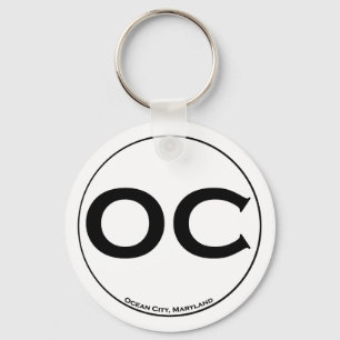 Ozean-Stadt-Schlüsselanhänger Schlüsselanhänger
