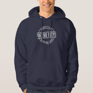 Ozean-Stadt-Titel Hoodie