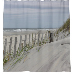 Ozean-Strand auf Cape Cod Duschvorhang