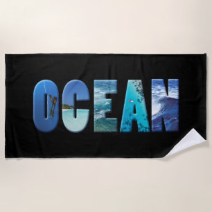 Ozean Strandtuch