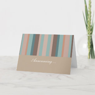 Ozean-Streifen Ankündigung