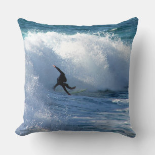Ozean Surf Aktion Strand See Wasser Kissen