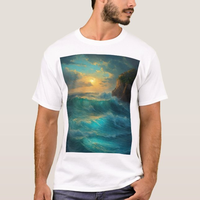 Ozean T-Shirt (Vorderseite)