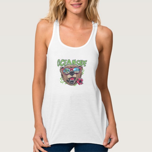 Ozean Tank Top (Vorderseite)