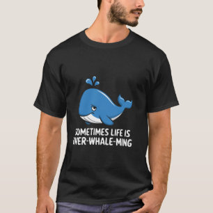Ozean Tier Meeresbiologie Buckelwal Beobachtung T-Shirt