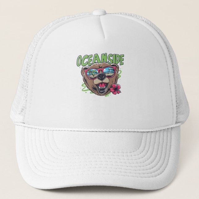 Ozean Truckerkappe (Vorderseite)