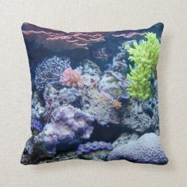 Ozean unter Wasser, Meer, echtes Bild Kissen