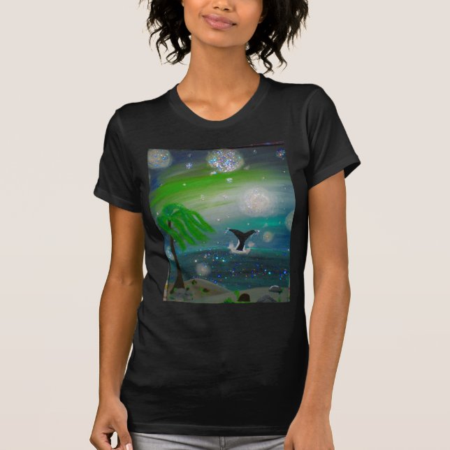 Ozean von Träumen T-Shirt (Vorderseite)