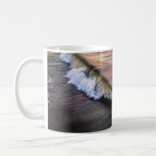 OZEAN WELLEN, DIE TÄGLICH KÜRZEN KAFFEETASSE