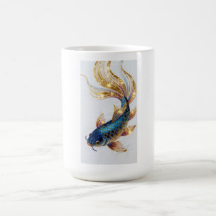 ozeanblau kaffeetasse