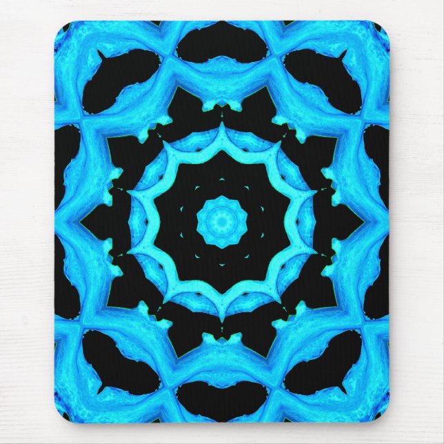 Ozeanblau Mousepad (Vorne)