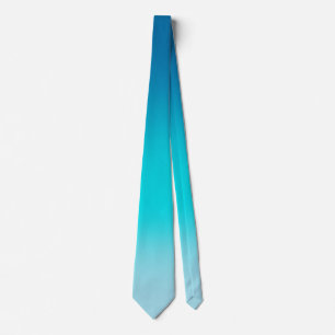 Ozeanblauer Gradient-Schlips Krawatte
