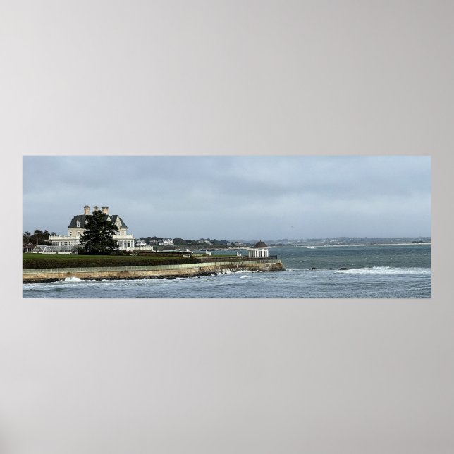 Ozeanblick mit Home Poster (Vorne)