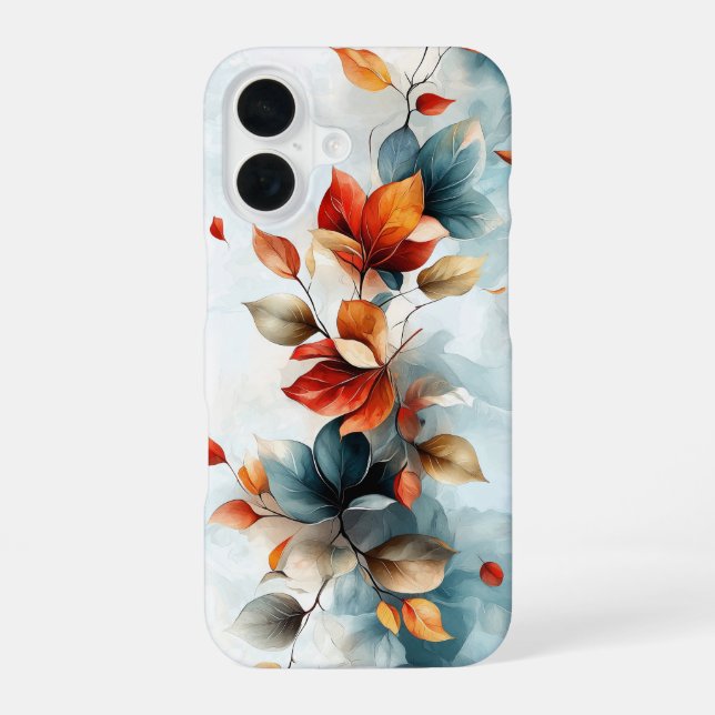 Ozeanblüte iPhone 16 Hülle (Rückseite)