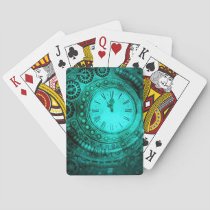 Ozeanboden-Steampunk Spielkarten