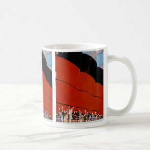 Ozeandampfer Bon Voyage Kaffeetasse