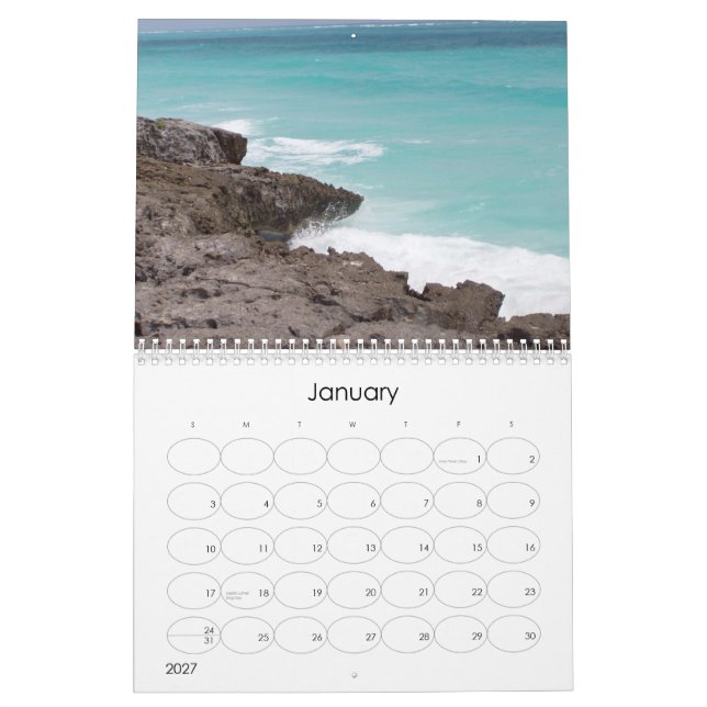 Ozeane 2009 kalender (Jan 2027)