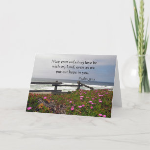 Ozeane Blume ohne Liebe Blankokarte Karte