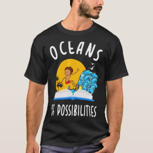 Ozeane der Möglichkeiten Buchwellen Sommerlesen T-Shirt