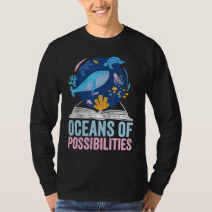 Ozeane der Möglichkeiten Sommerlektüre 2023 Biblio T-Shirt