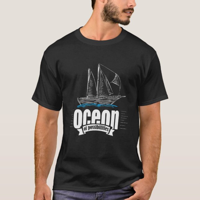 Ozeane der Möglichkeiten Sommerlesen 2022 T-Shirt (Vorderseite)