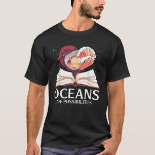 Ozeane der Möglichkeiten Sommerlesung Bibliothekar T-Shirt