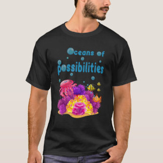 Ozeane der Möglichkeiten Summer Reading Books 2022 T-Shirt